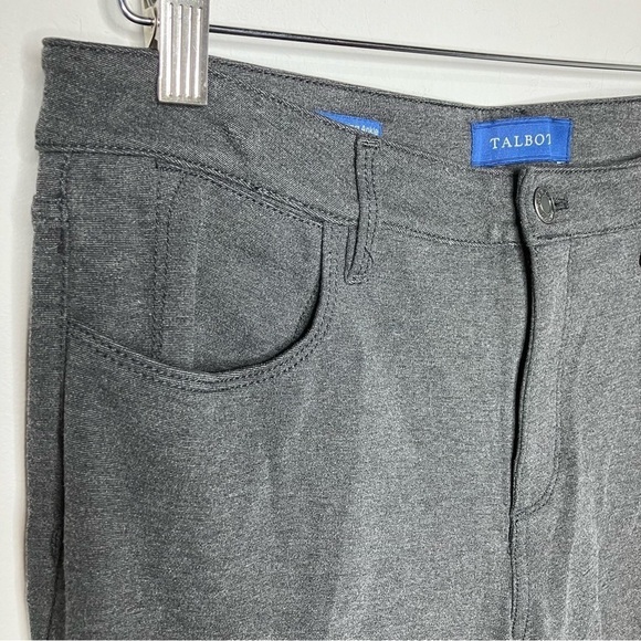 Talbots high waist jegging ankle charcoal gray size 8 - Picture 3 of 8